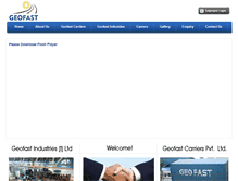 Tablet Screenshot of geofast.com